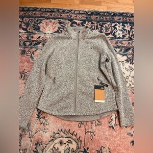 North Face Standard Fit Jacket Light Grey